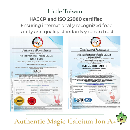 Little Taiwan Authentic Magic Calcium Ion A+