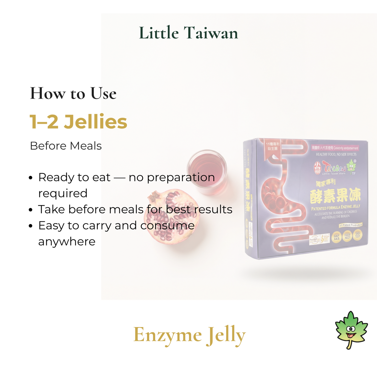 Little Taiwan Enzyme Jelly Metabolism Support