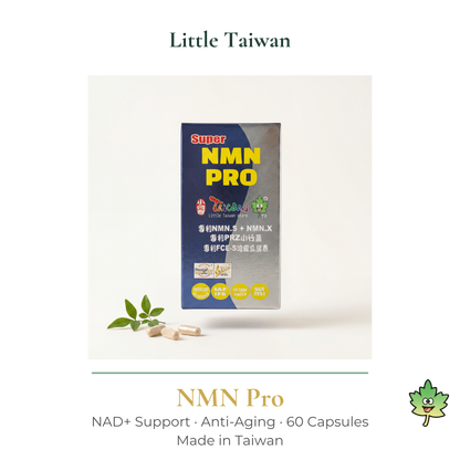 Little Taiwan NMN Pro-60 Capsules Per Bottle