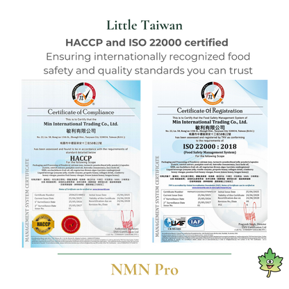 Little Taiwan NMN Pro-60 Capsules Per Bottle