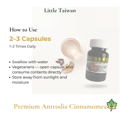 Little Taiwan Premium Antrodia Cinnamome