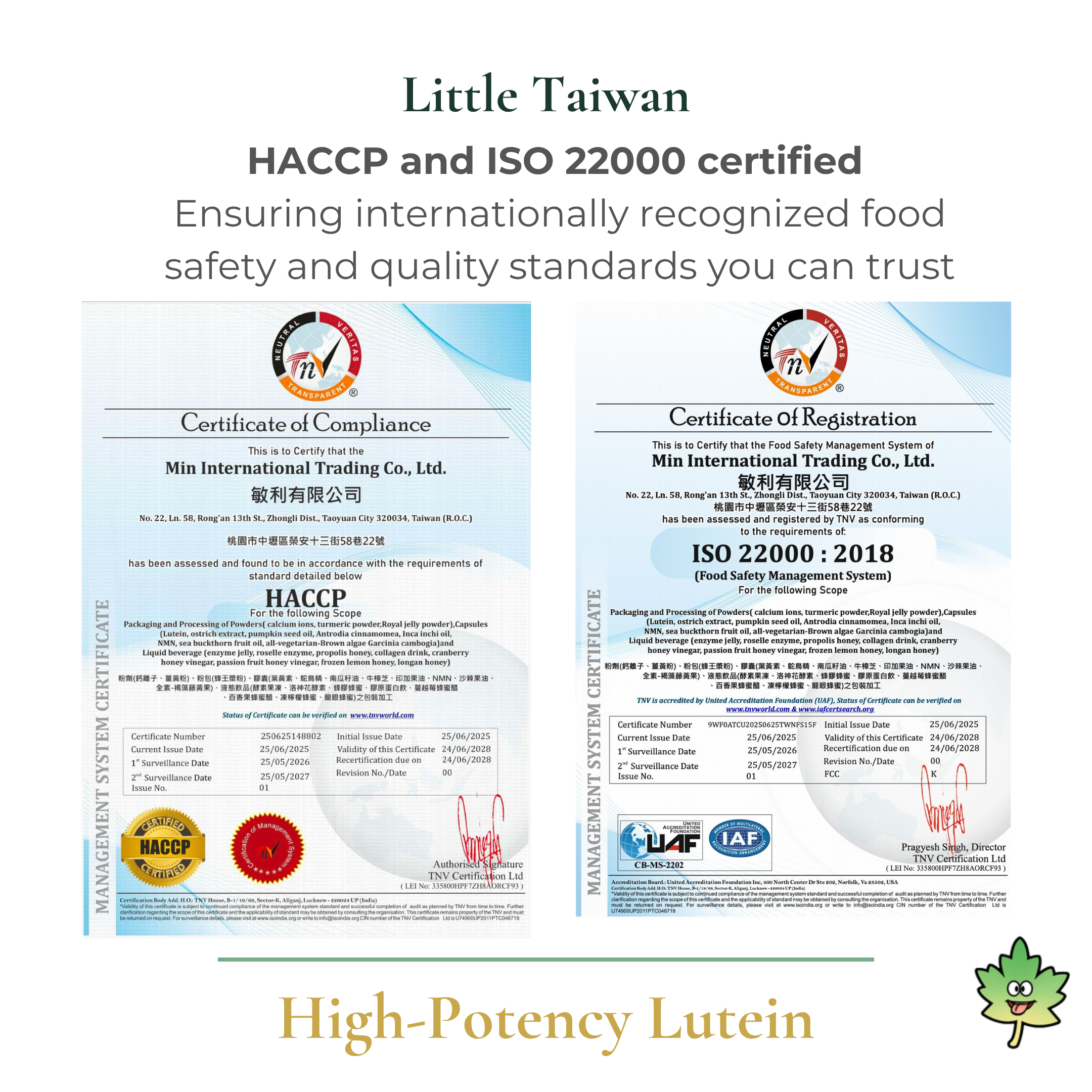 Little Taiwan High-Potency Lutein