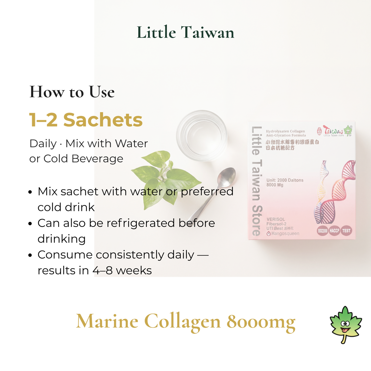 Little Taiwan Marine Collagen 8000mg Premium