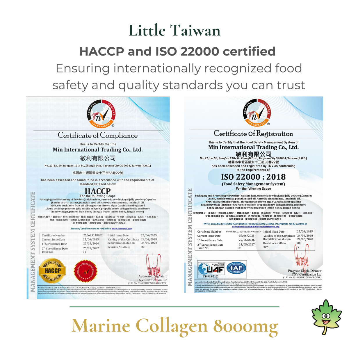 Little Taiwan Marine Collagen 8000mg Premium