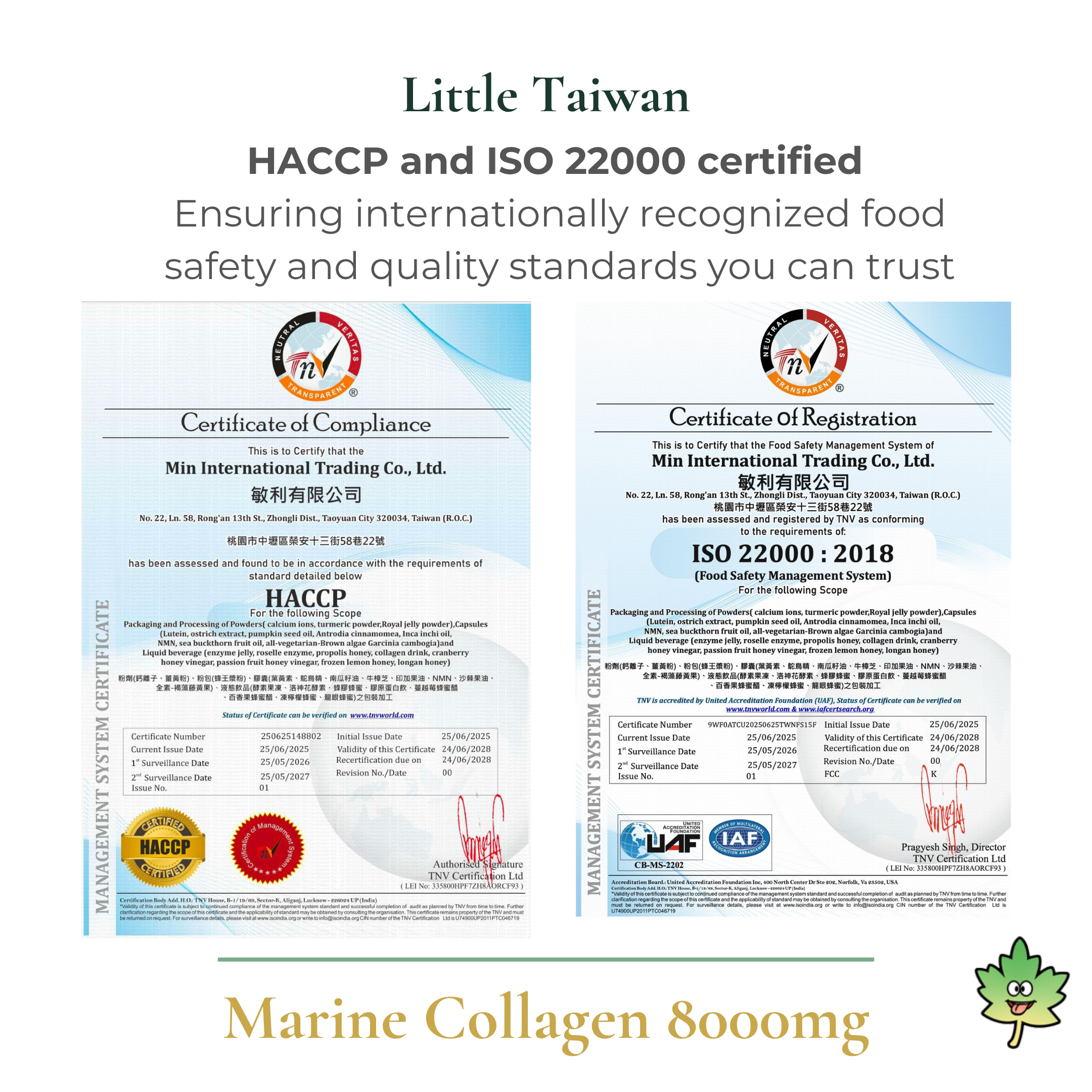 Little Taiwan Marine Collagen 8000mg