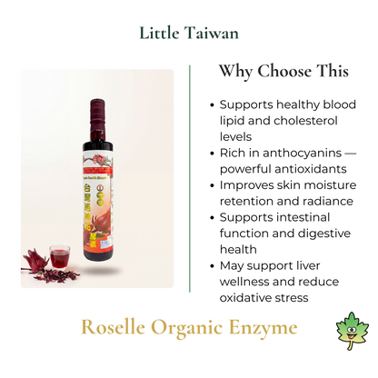 Little Taiwan Roselle Organic Enzyme 500ml