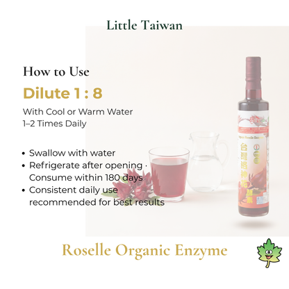 Little Taiwan Roselle Organic Enzyme 500ml