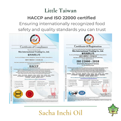 Little Taiwan Sacha Inchi Oil - 60 capsules