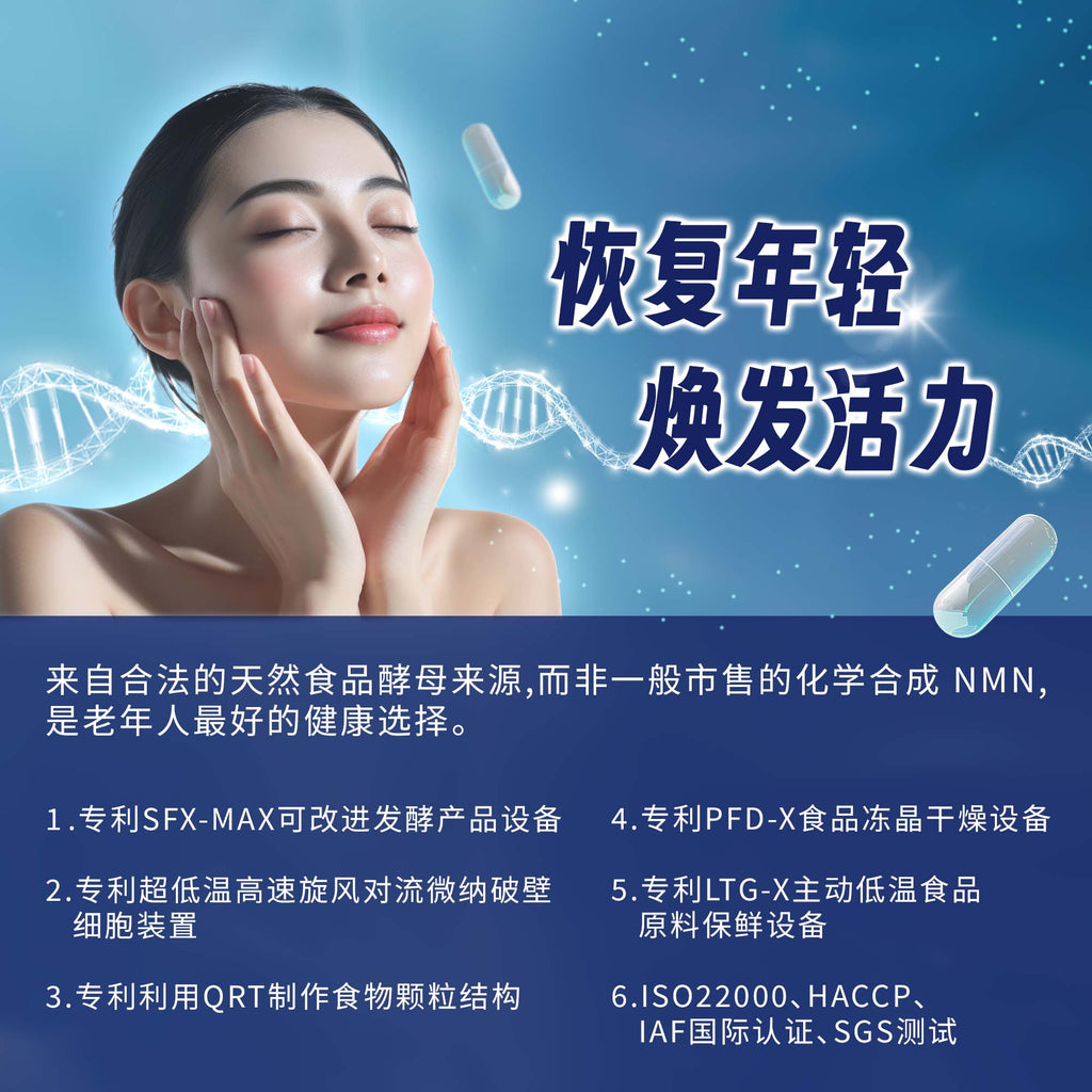 LITTLE TAIWAN  NMN PRO｜NAD+ supply｜Anti-aging｜Improve Sleep Quality｜Improve Skin Quality｜ improve immunity