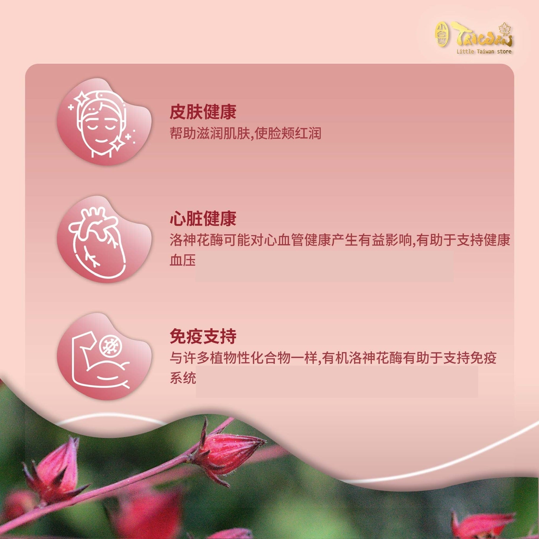 LITTLE TAIWAN Roselle Organic Enzyme 小台湾洛神花酵素