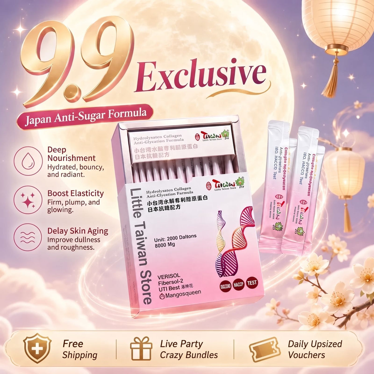 Little Taiwan Marine Collagen 8000mg Premium